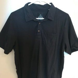 Prana Black Polo